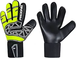 PROGNE SPORTS LUVAS GOLEIRO TRAINING ROBUST - FUTEBOL CAMPO ADULTO, PRETO/AMARELO, Pequeno