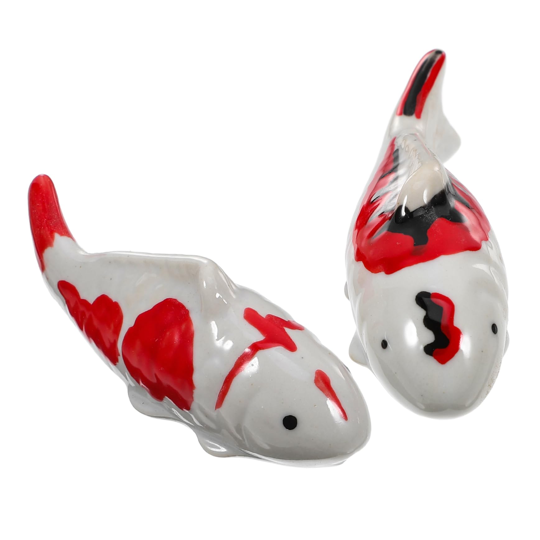 MAGICLULU 5 Ensembles Ornements De Poissons Flottants pour Figurine Poisson D'aquarium Petite Figurine De Poisson Koi Décoration De Poisson Flottant Ornement De Bassin 2 Pièces * 5