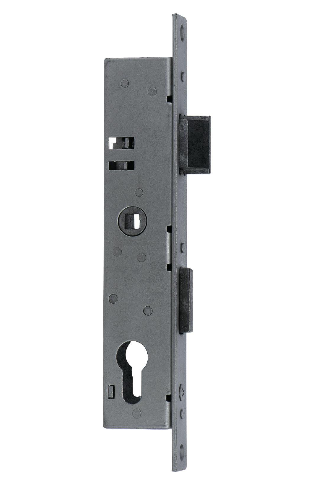 Gah-Alberts 654092 Mortise Lock for Wire Gates 25 mm Bolt Galvanised 243 mm Lock Housing 197 x 38 mm