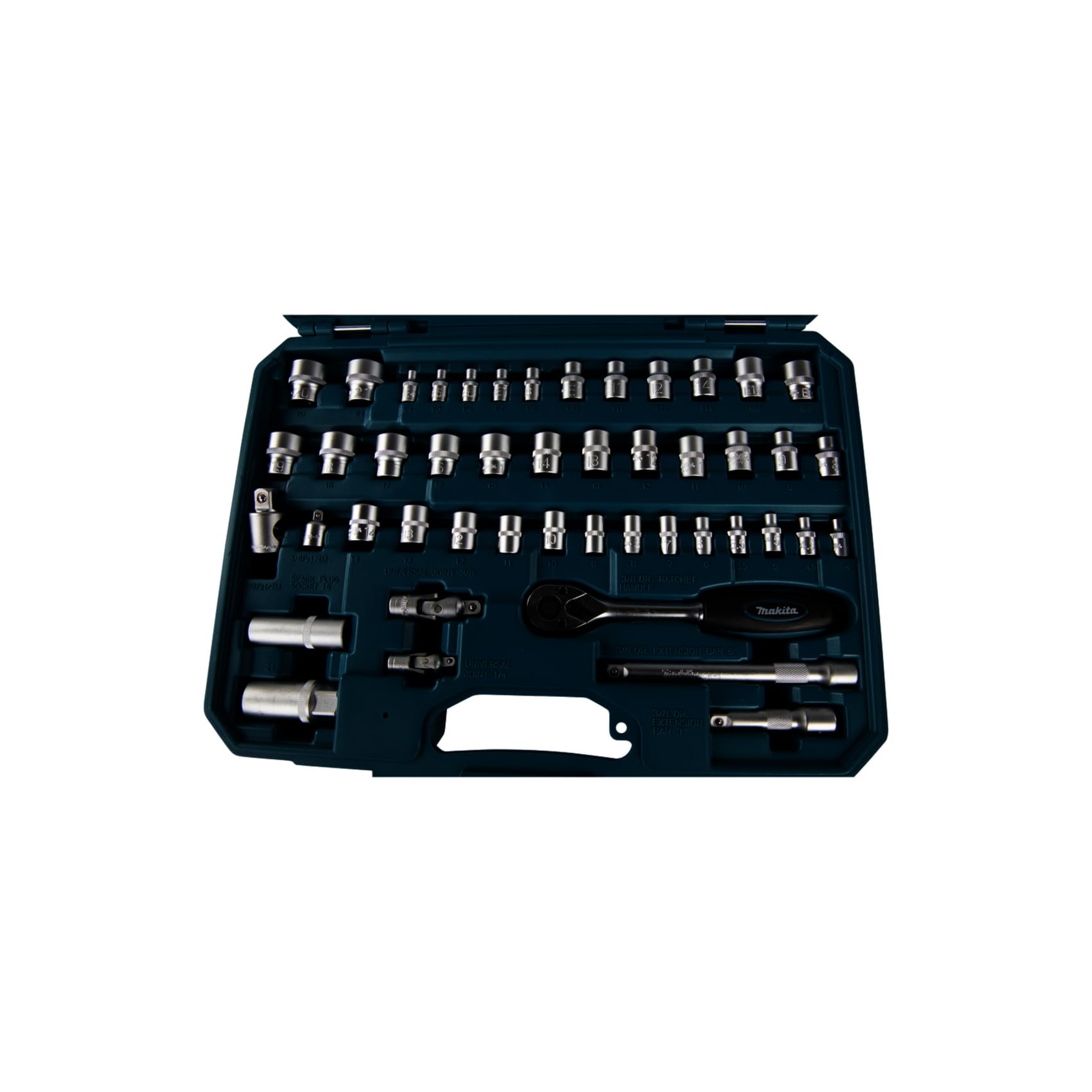 Makita E-06616 Juego de herramientas de 120 piezas