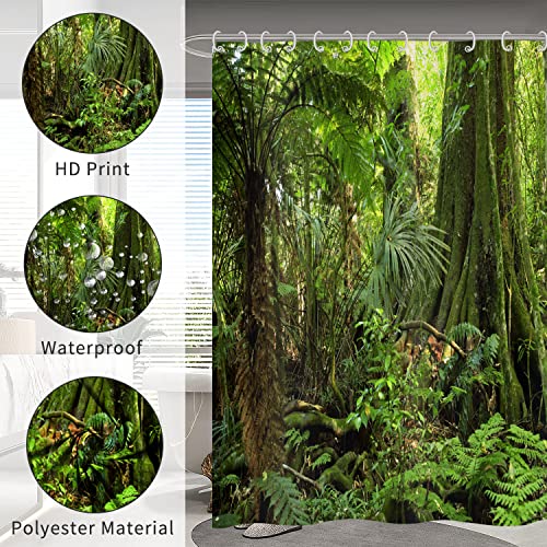 Forest Shower Curtain 180x180 - Image 4