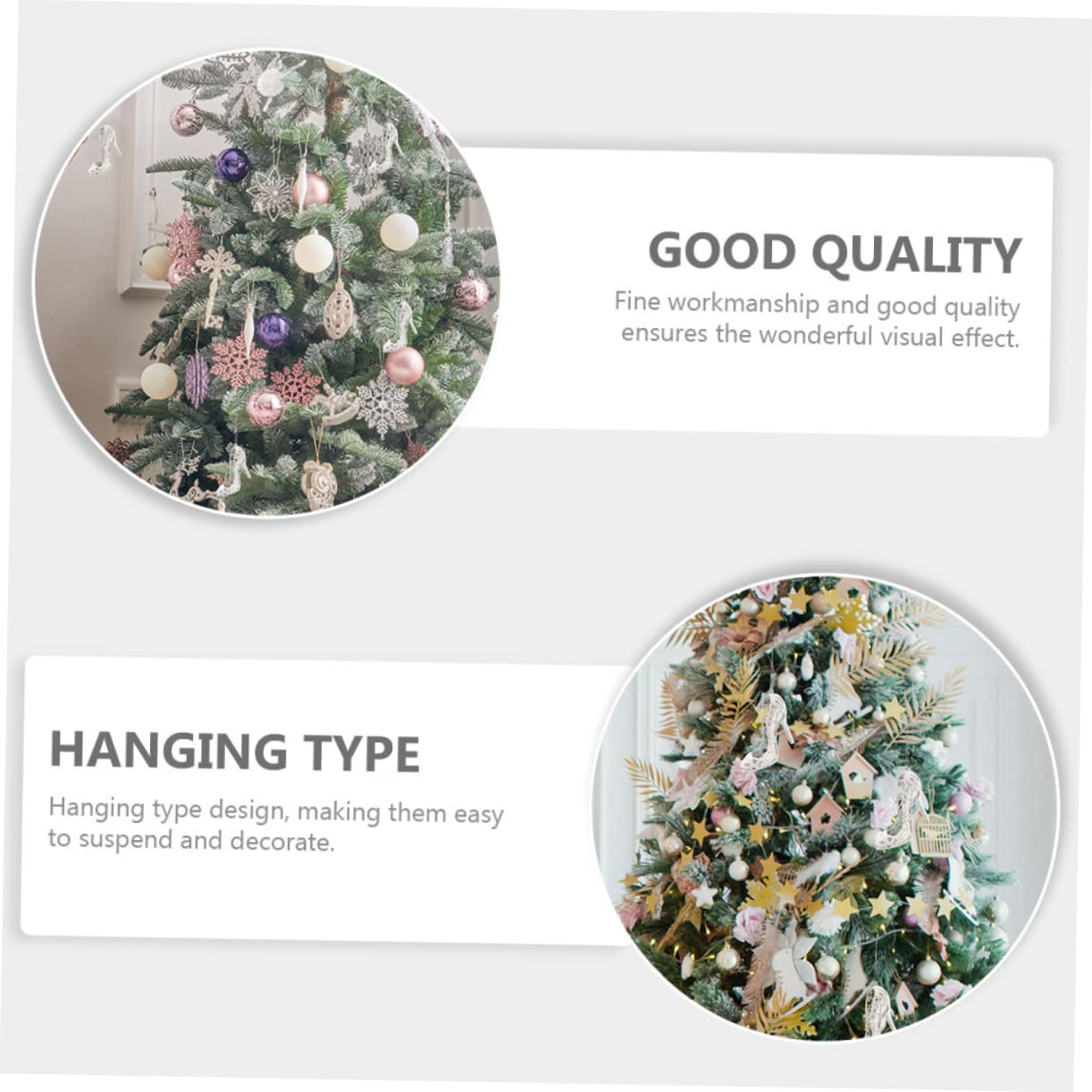 STOBAZA 30piezas Colgantes De para Decoración Navideña Accesorios para Árbol De Navidad Especiales