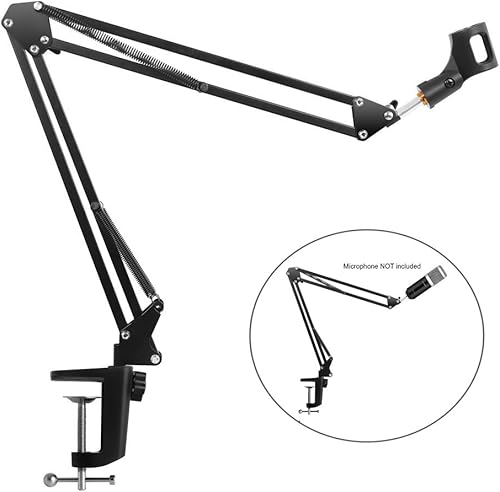 Professioneller verstellbarer MikrofonstA nder Sport Studio Desktop Mikrofon Clip Halter Suspension Boom Scissor Arm StA nder fA r Blue Yeti Snowball und andere Mikrofone Schwarz Professioneller verstellbarer MikrofonstA nder Sport Studio Desktop Mikrofon Clip Halter Suspension Boom Scissor Arm StA nder fA r Blue Yeti Snowball und andere Mikrofone Schwarz