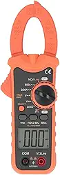 KIMISS Alicate Amperímetro de Resistência à Tensão de Corrente Com Display LCD, Multímetro NCV True RMS de 1999 Contagens, Lanterna e Design de Mandíbula Larga para Medições Fáceis