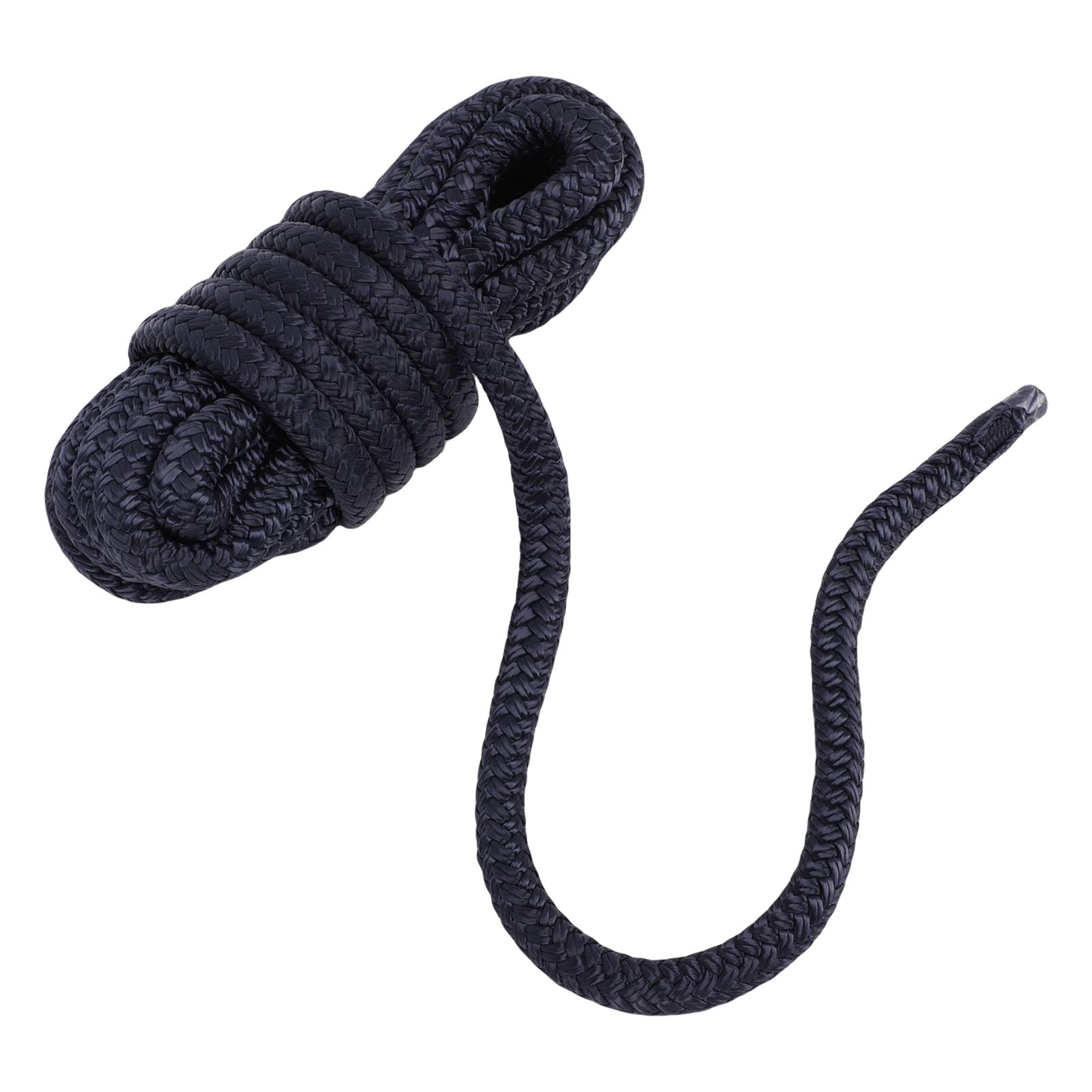 Fabater Cime per Ormeggio 1/2 Pollice X 15 Piedi, Cime per Ormeggio in Nylon Intrecciato Doppio 4 Pezzi con Occhiello 12 Pollici, Corda per Barca Ad Alta Resistenza (blu navy)