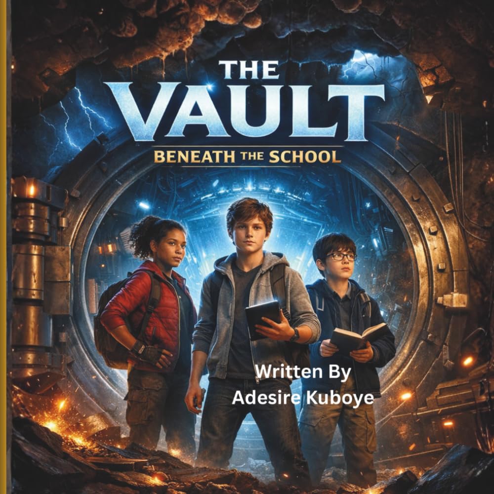 The Vault Beneath The School: A Middle School Mystery Adventure About a Hidden Underground Lab, Secret WWII Experiment, and a Dangerous Storm Machine