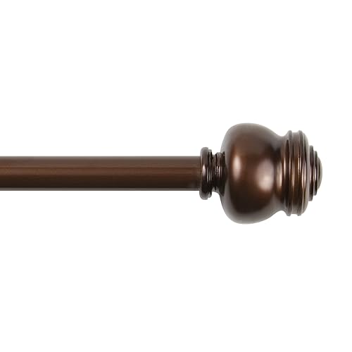 Brown Curtain Rods Amazon Com