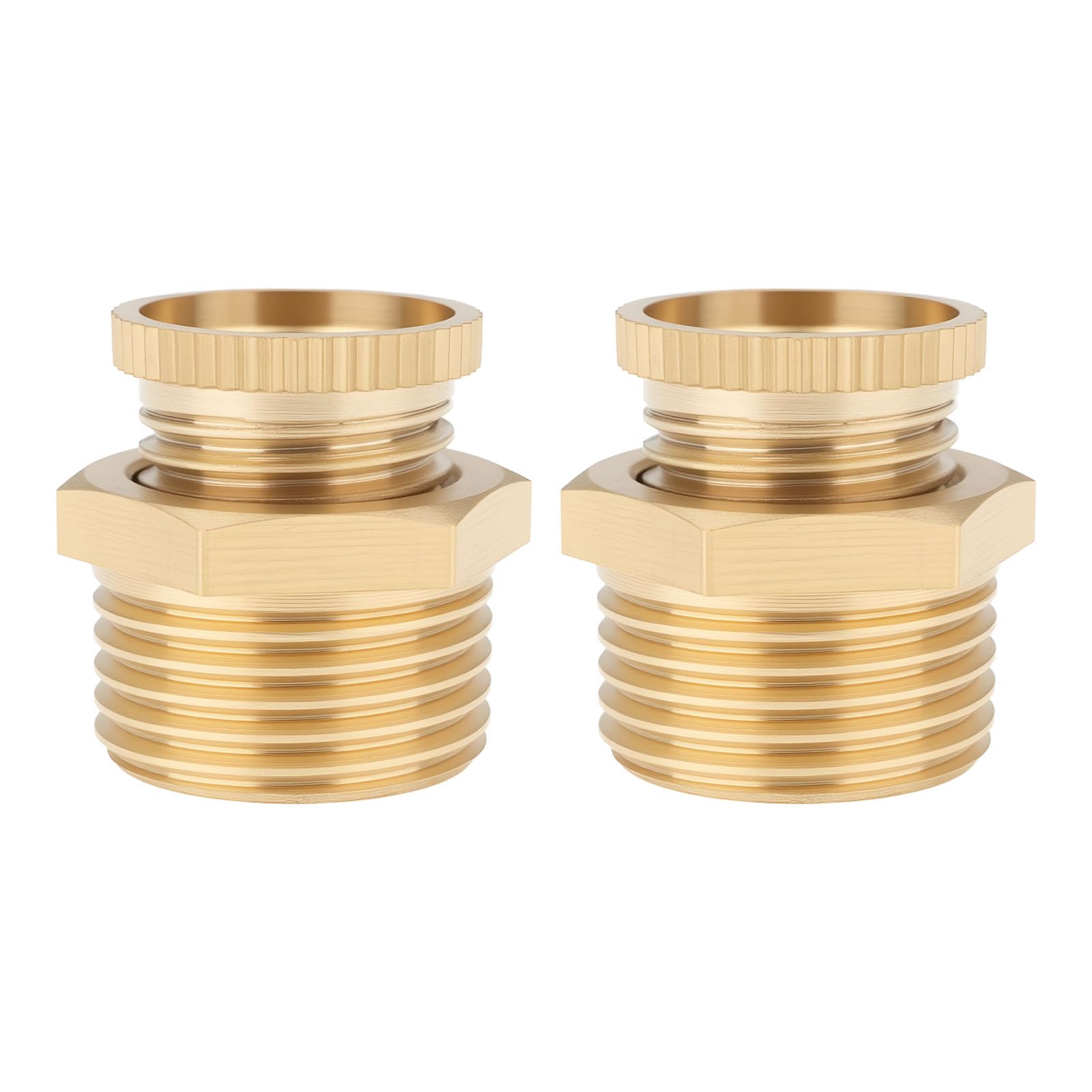 Create idea 2pcs PT3/8" Male Thread Air Compressor Drain Valve 12.5mm Thread Brass