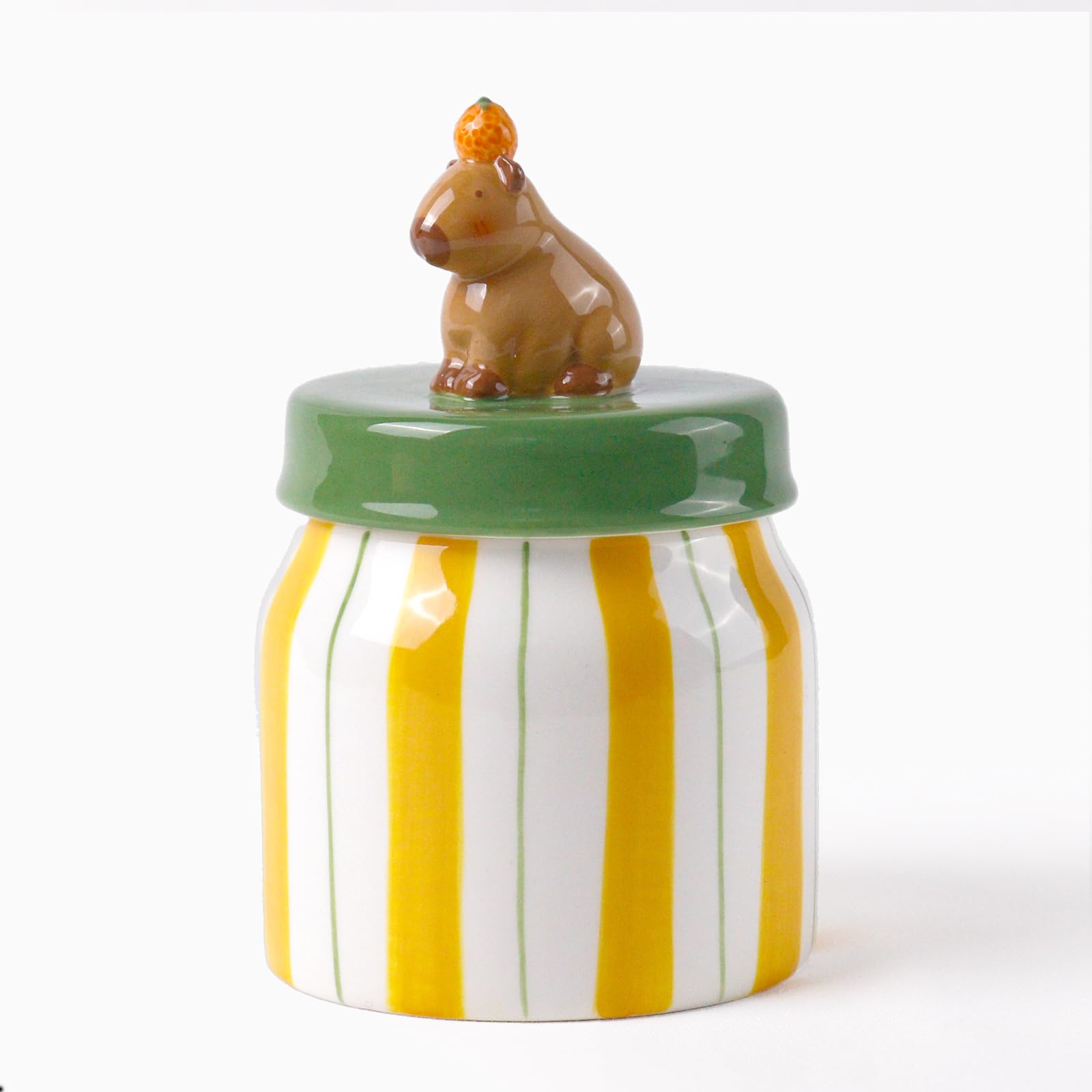Capybara Cookie Jars For Kitchen Counter Decorative Unique Ceramic