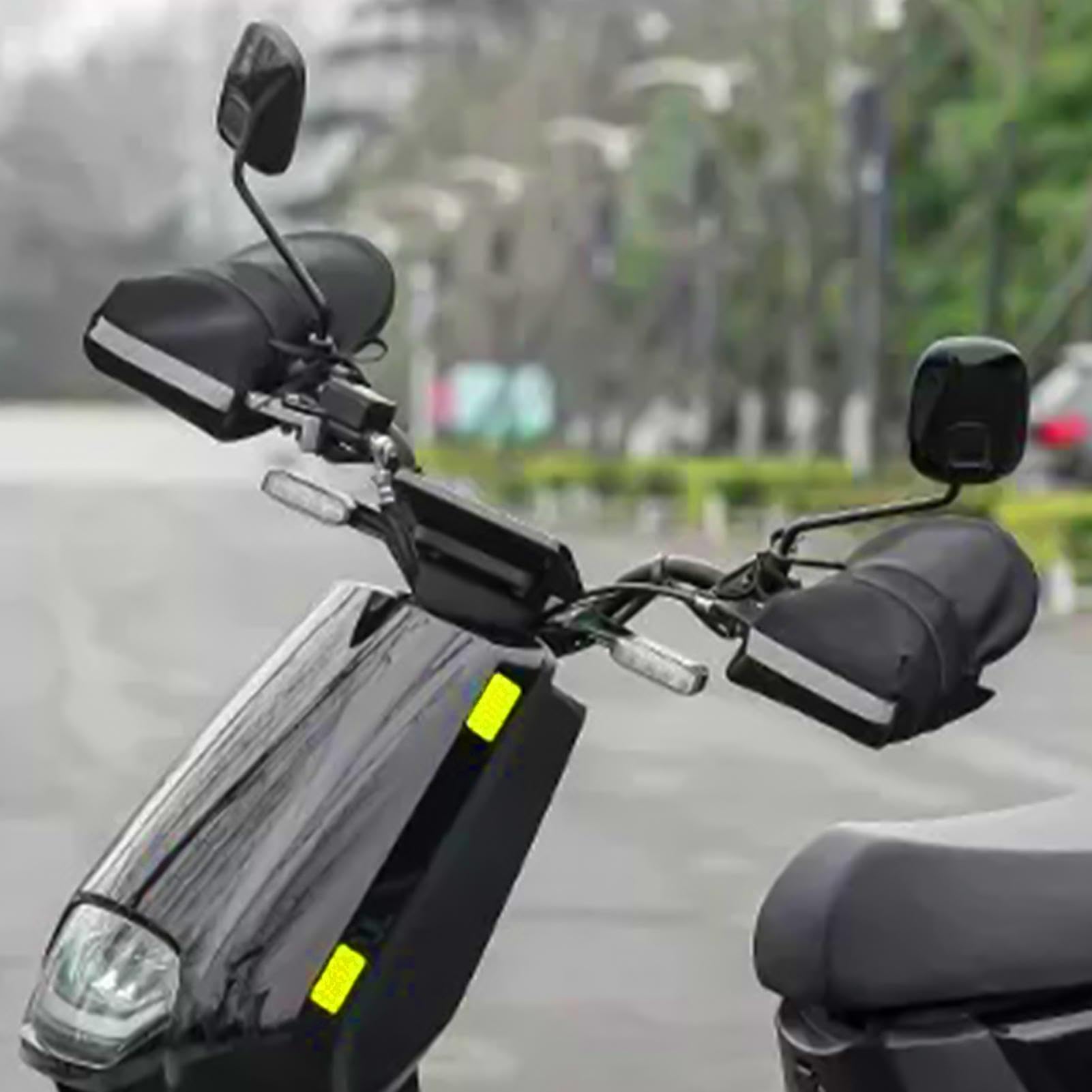 Motorfietsstuurmoffs, stuurhandschoenen rijhandschoenen - winddichte ATV- handschoenen zonnescherm hoezen, Oxford handschoenen voor motorfiets, scooter, sneeuwscooter