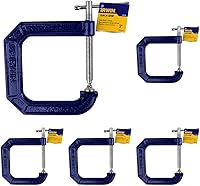 Vista 2 de IRWIN Herramientas Abrazadera en C de agarre rápido, de 5 pulgadas (225105)