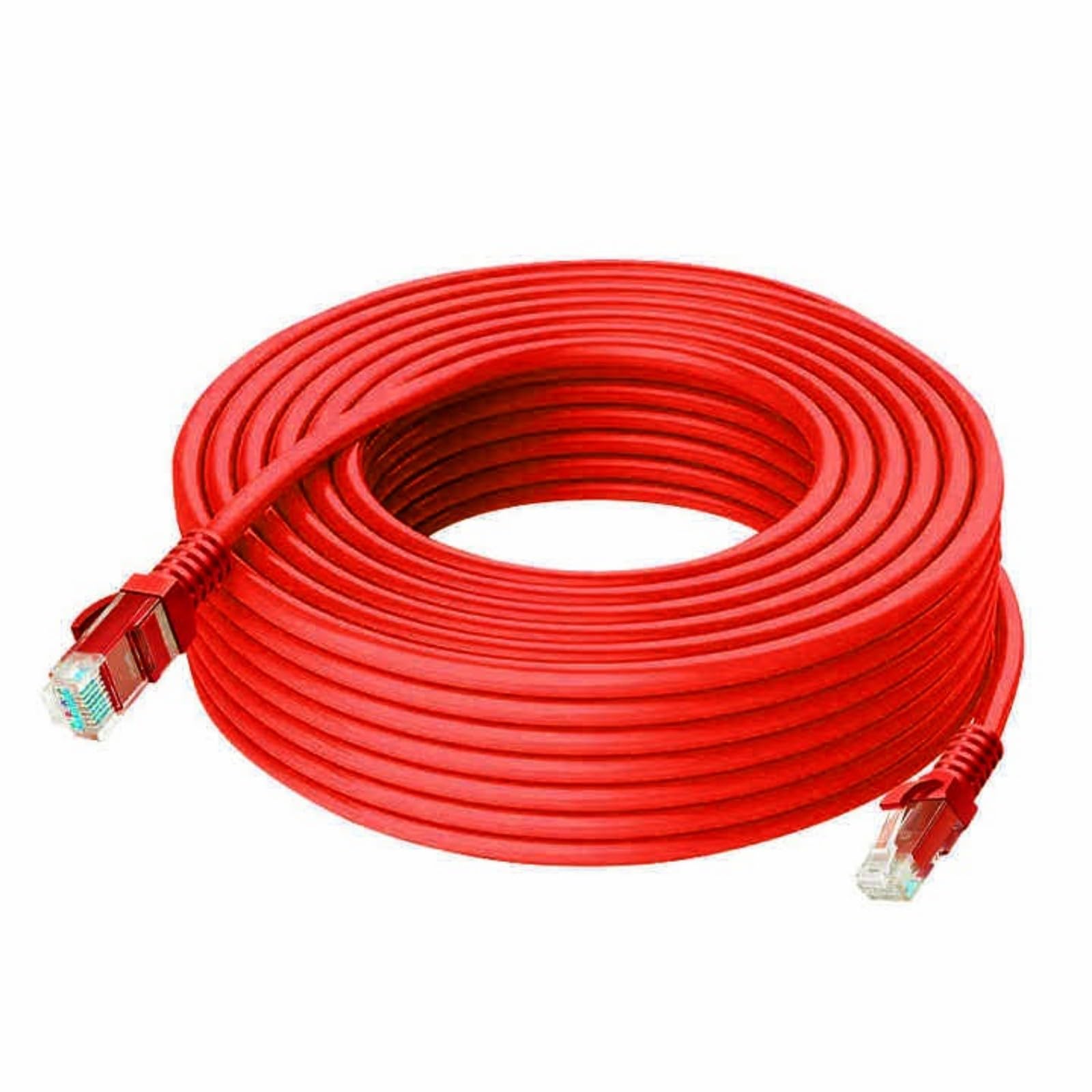 CHIKOOL Cat6 RJ45 Ethernet Cable, 10M Upto 10 Gigabit Speed UTP LAN Cable for Personal Computer, Laptop, Router, Modem, High Speed Internet Cable Upto 550MHZ, Patch Cord, Modem Wire (RED Color) (B0CCMXB1ZK) Amazon Price History, Amazon Price Tracker