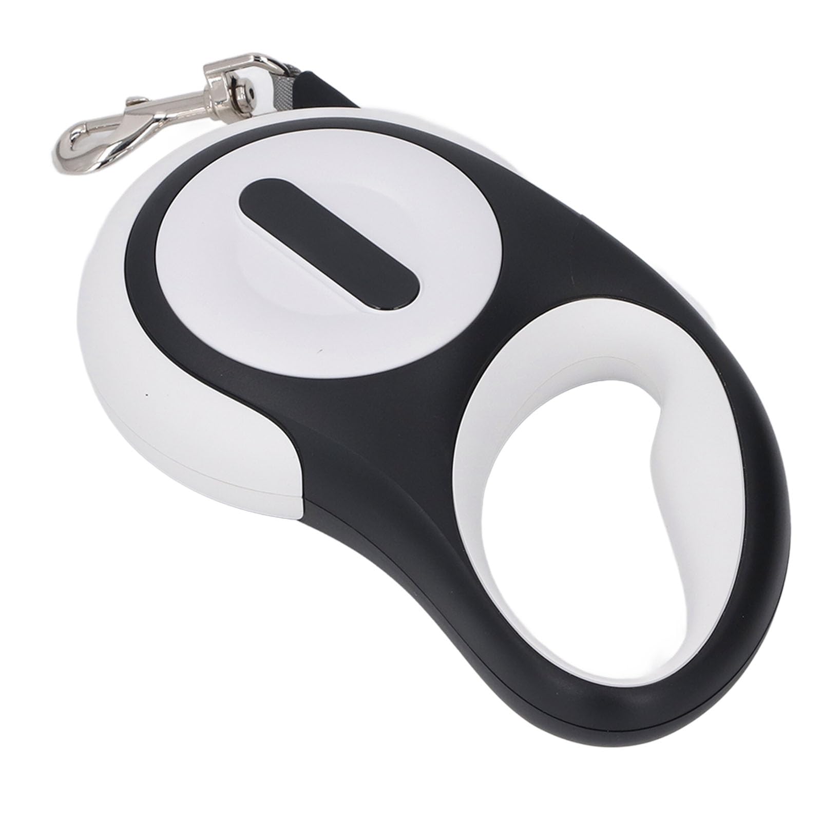 Automatic Retractable Dog Leash, Automatic Telescopic Tractor Dog Tape Anti Slip Handle Heavy Duty Dog Leash with LED Flashlight One Handed Quick Lock Braking System