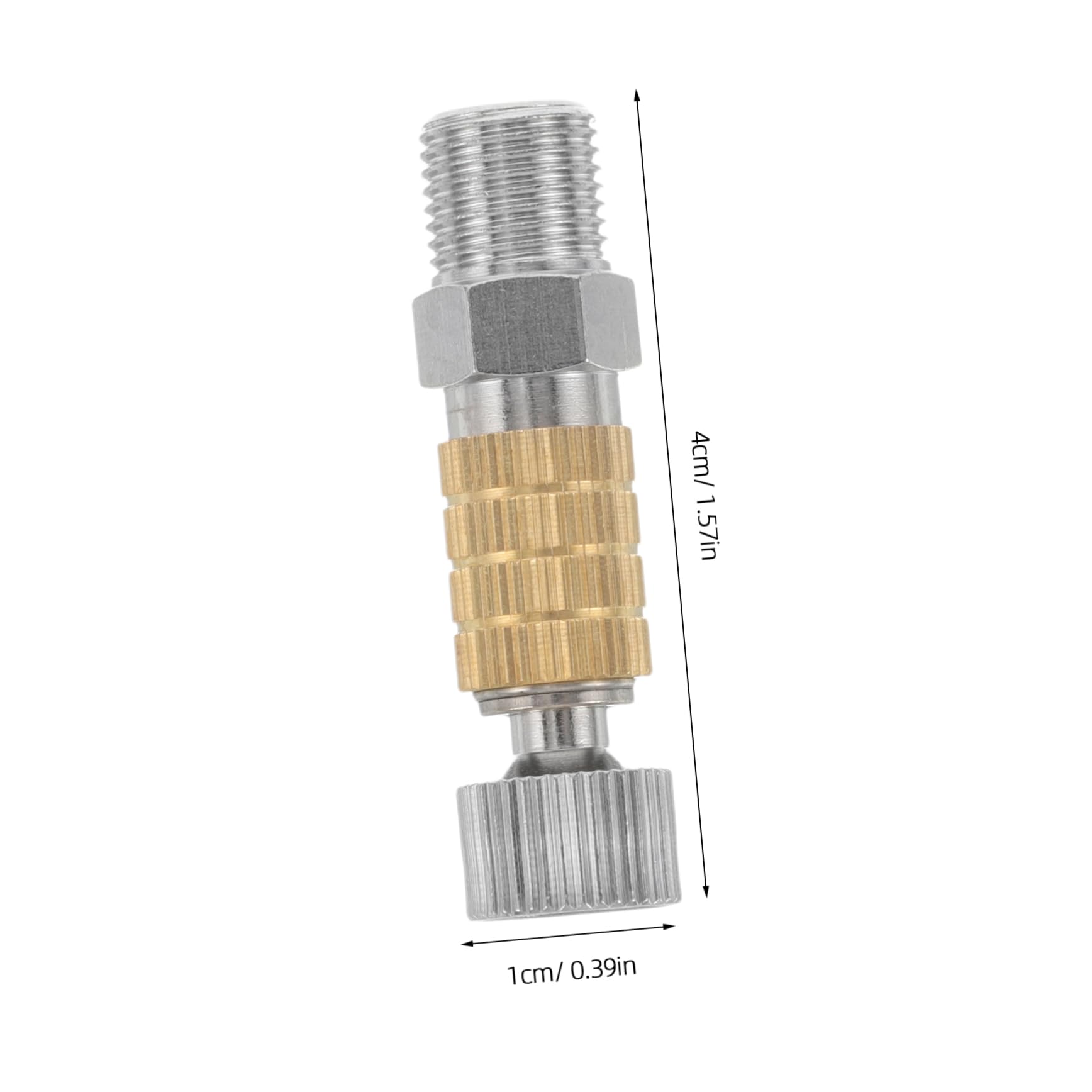 Gadpiparty Airbrush Quick Disconnect Coupler Adapter Kit with Airflow Control Valve for Air Compressor and Hose Connection Durable Airbrush Accessories for Enhanced