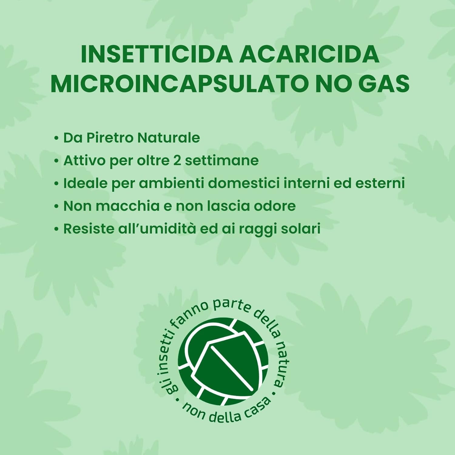 Biokill Insetticida Biologico di Piretro Naturale a Base Acquosa - Flacone Ricarica da 1 litro Bio Kill
