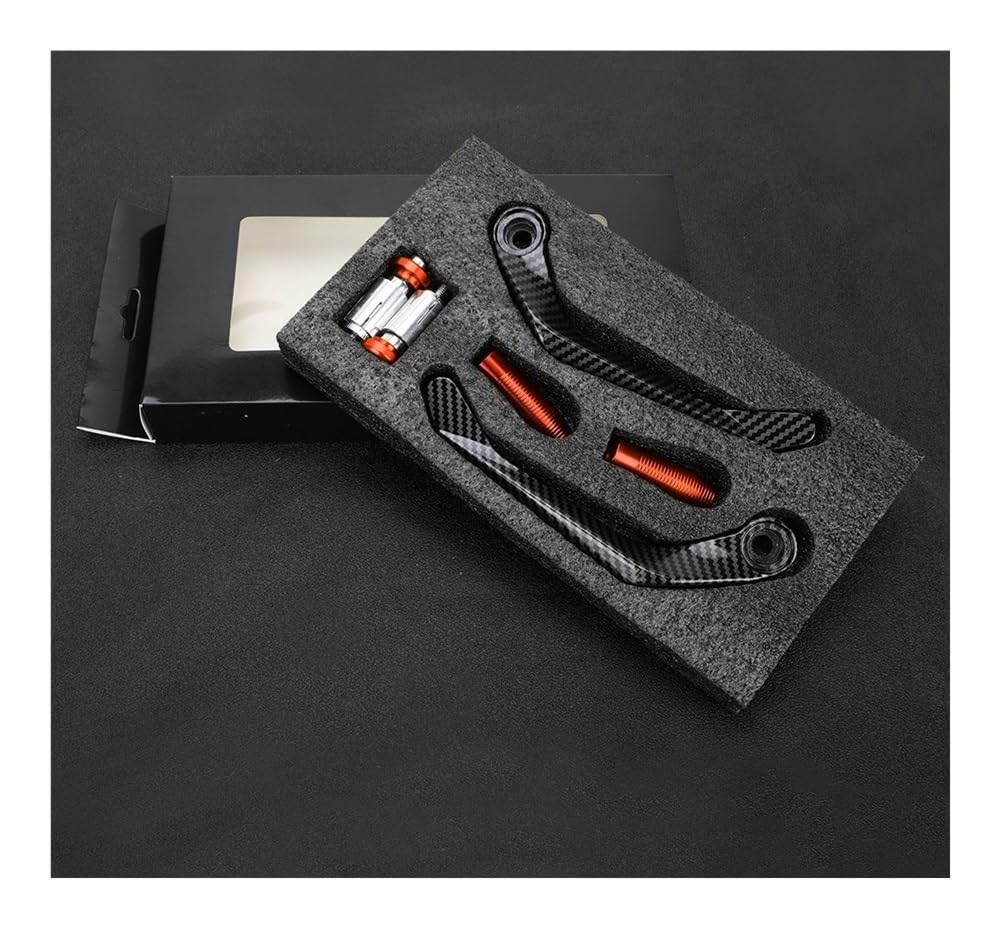 Hvhssaocw Orange Grips Guard Brake Clutch Levers Protector For Xrv750 For Africa For Twin For Crf1000l For Crf1100l For Crf 1000L Handguard Brake Guard