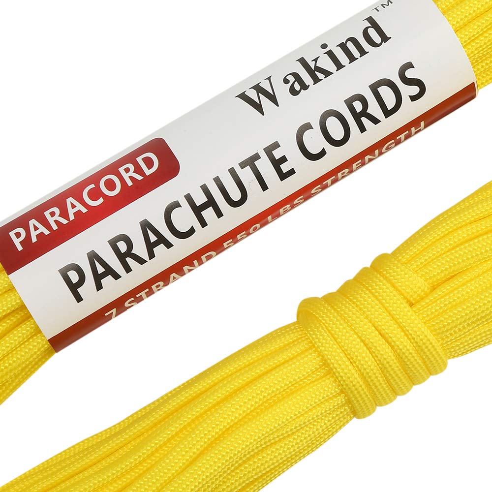 Amazon | Wazaza 耐荷重250kg パラコード 7本撚り ナイロン