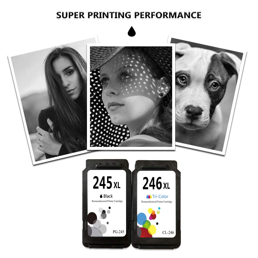 Xbox 260 Kit Di Ricarica Per Cartucce Canon PG-245XL E CL-246XL - Inchiostro Nero E Tricolore Canon Pixma Tr4755i Cartucce Compatibili - Foto 2