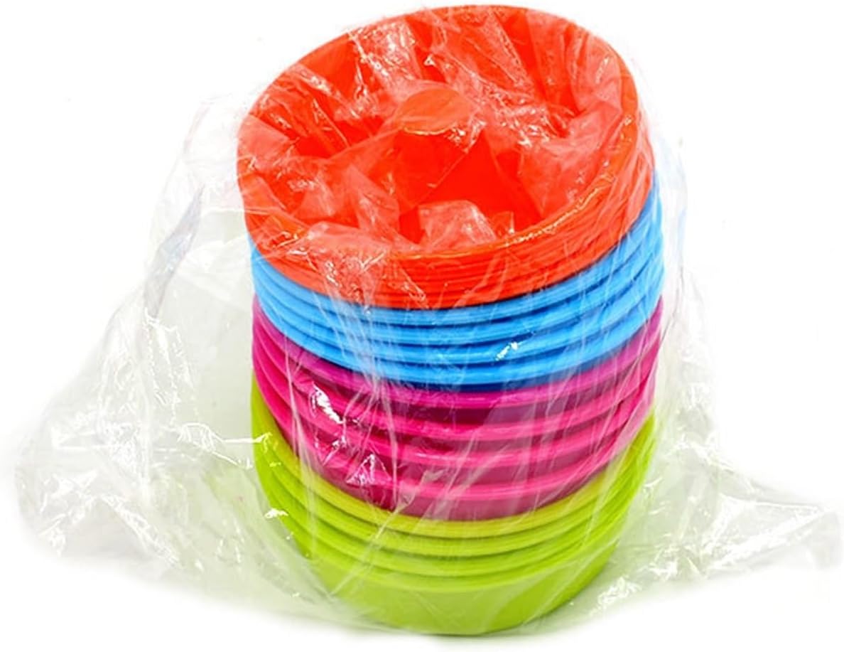 Round donut muffin cup set mini cake mold baking tray