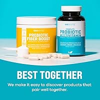 Vista 7 de GOBIOTIX Multivitamínico con probióticos y enzimas digestivas - 25 mil millones de UFC - Salud digestiva, probióticos para mujeres y hombres