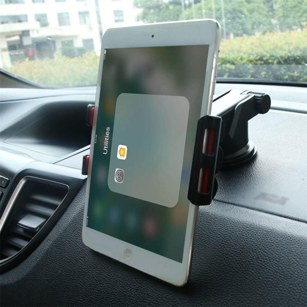 Tablet Phone Stand Strong Suction Car Holder for PC Smart Bracket(White-Dinosaur Doodle4) image 3