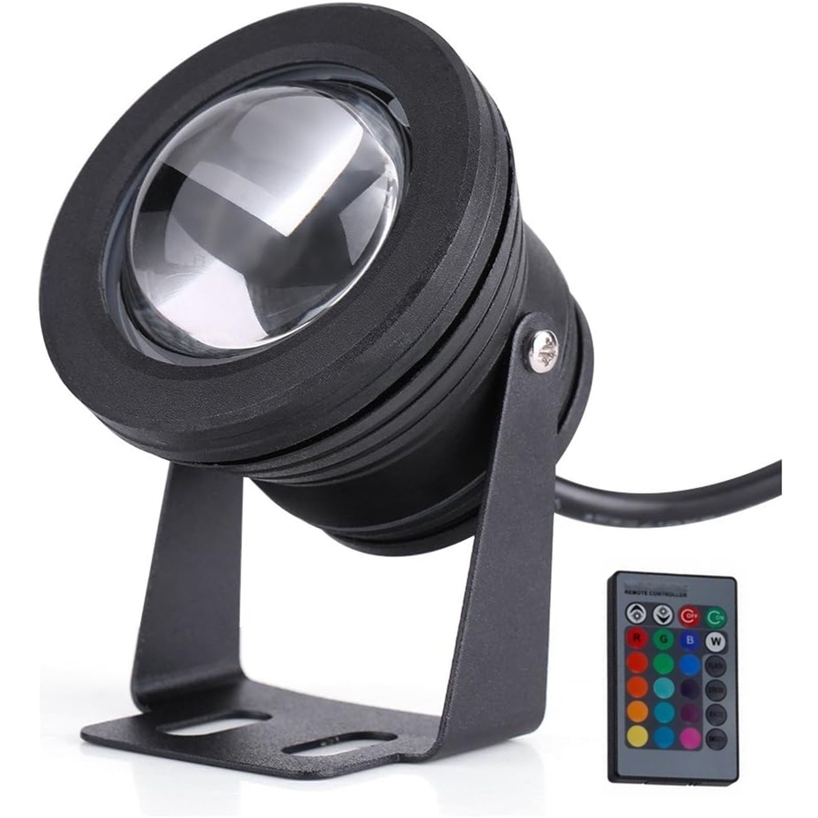 Foco Subacuático 12V IP68 Lámpara Estanque Aluminio LED