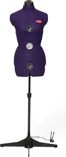 Mannequin Couture Réglable Prymadonna Taille S, Lilas