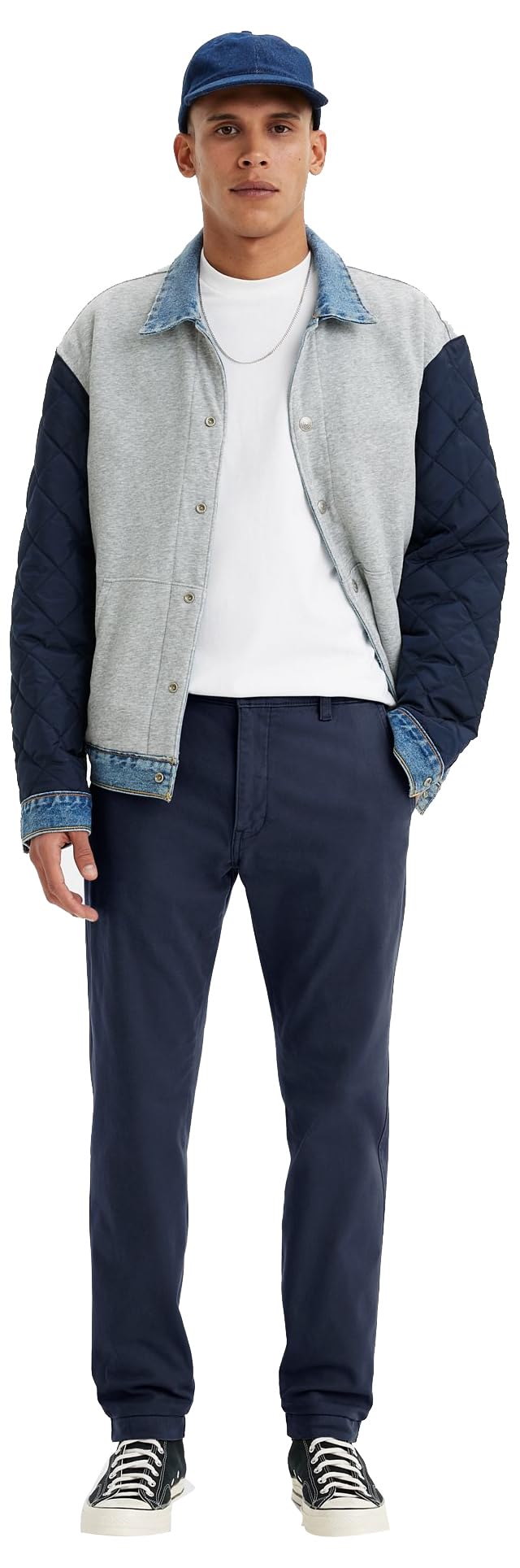 Levi's Men's XX Chino Standard II Trousers, Baltic Navy Shady Gd Ccu B, 33W / 34L