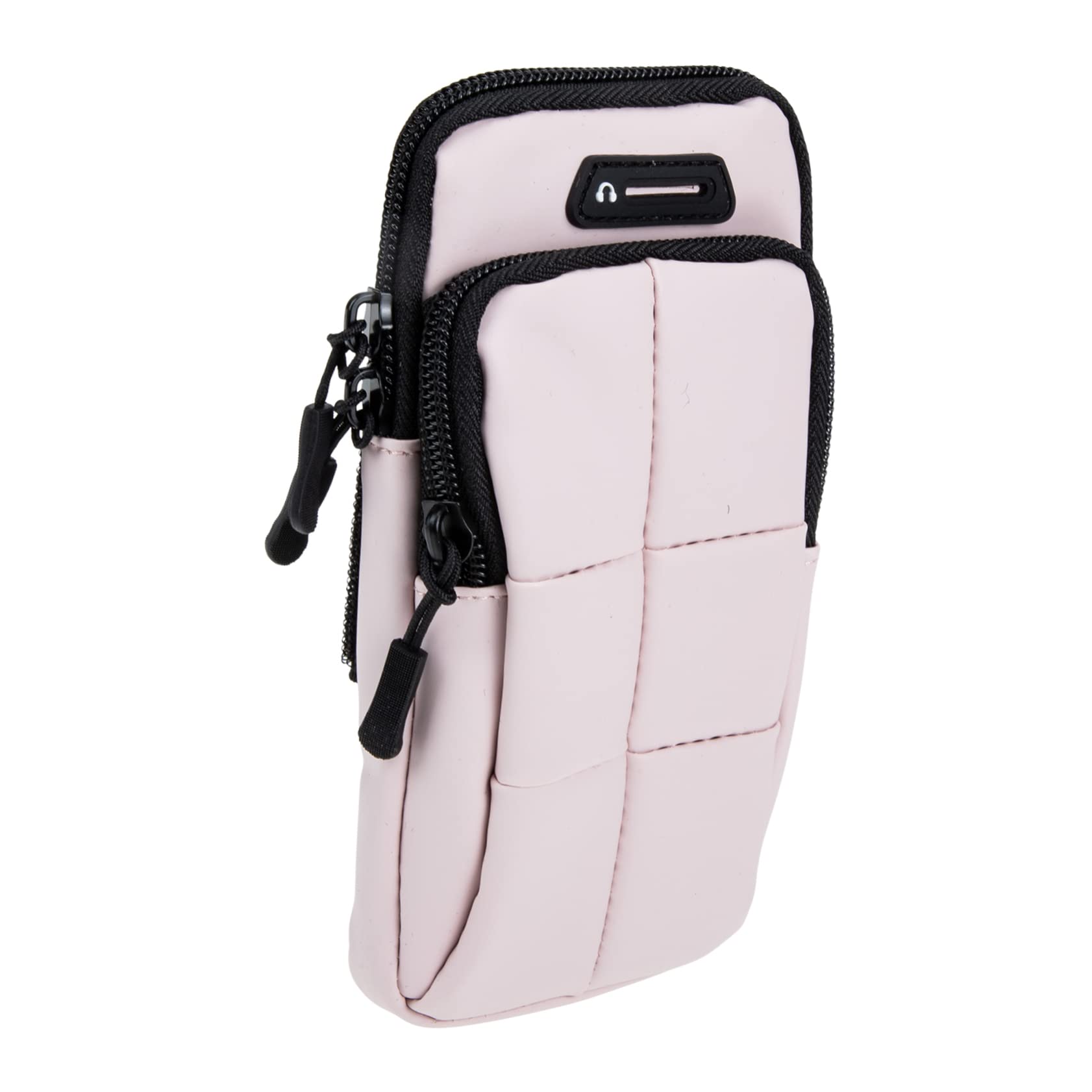Angoily 3pcs Running Phone Arm Bag Polyester Universal Pink Mobile Phone Bag Men and Women