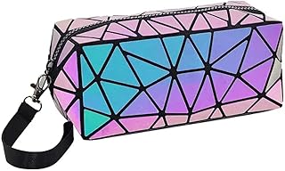 حقيبة كتف نسائية مضيئة بتصميم هندسي: إضافة فاخرة وعصرية لمجموعتك، مع سلسلة قابلة للطي لتنوع أكبر في الاستخدام.