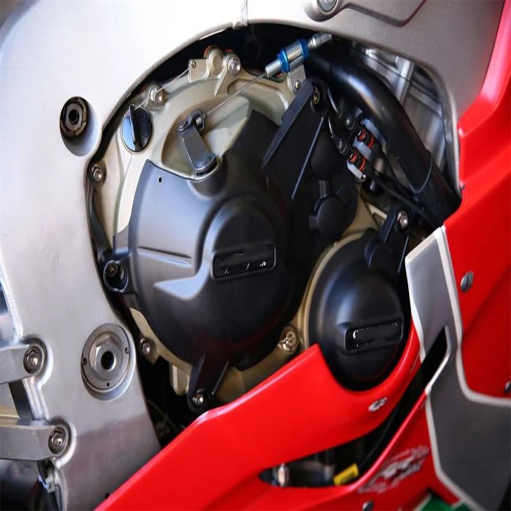 silnika motocykla osłona stojanów Pasuje do CBR1000 RR 2017-2019 impuls rozrządu sprzęgło pokrywa alternatora motocykle pokrywa silnika futerał ochronny stojany silnika osłona(SZ-CBR1000RR 2017-19)
