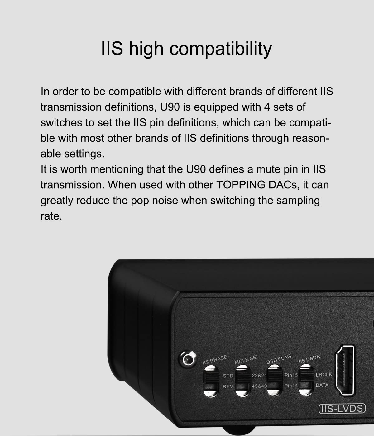Amazon.com: Topping U90 USB Bridge PCM32Bit 768kHz DSD512 Native 