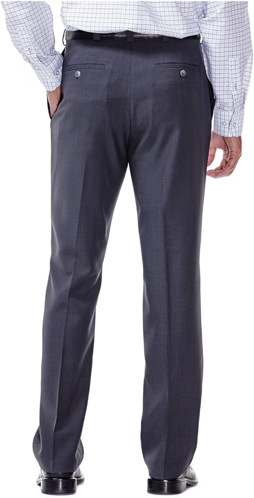 Haggar Repreve Flat Front Dress Pant (MEDIUMGREY,30X30) at Amazon Men's  Clothing store