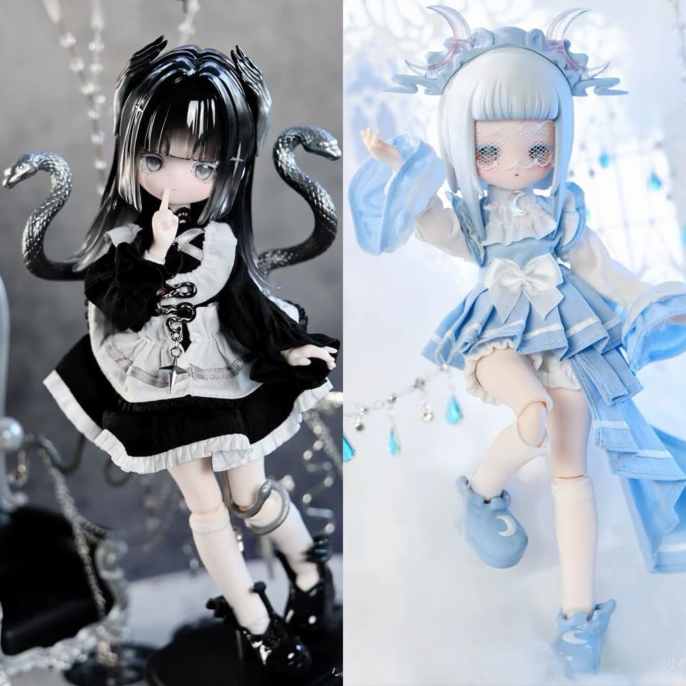 Blind Box Action Figure Gift 1/12 BJD Doll Toys (Single Box) image 5
