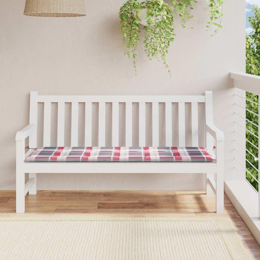 Coussin de banc de jardin rembourré en tissu Oxford de qualité