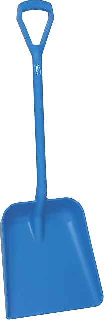 Vikan Hygiene 5623-3 Shovel, D Grip, Blue, Handle 104 cm, 38 x 35 cm / 5