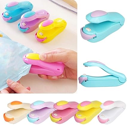 Kavya fashion Portable Household Mini Heat Sealing Machine Plastic Bags Package Home Closer Storage Tool