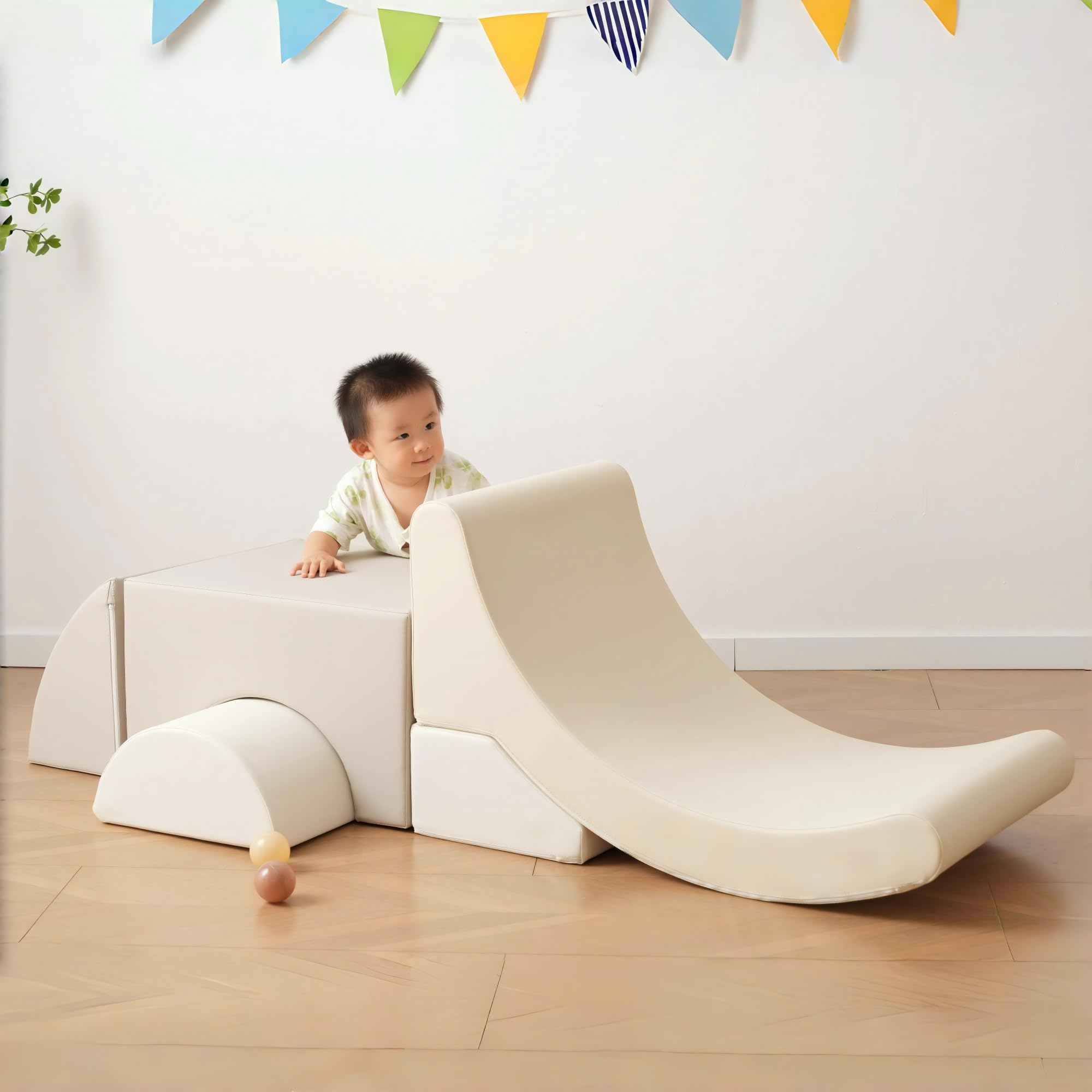 Amazon | おもちゃ ソフトブロック 5セット アスレチック ブロック