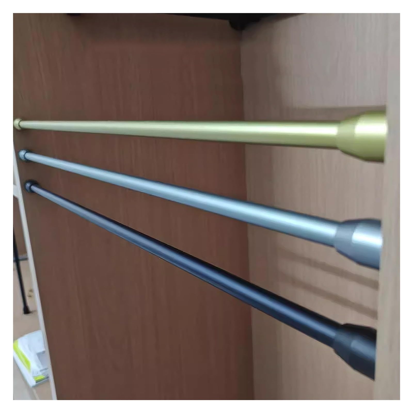 Aluminum Alloy Storage Shelf Guardrail, Anti Fall Metal Shelf Rail Fence for Office Gallery Kitchen, 20-100cm Decorative Guard Railing Bar(Grey,36″/91.5cm)