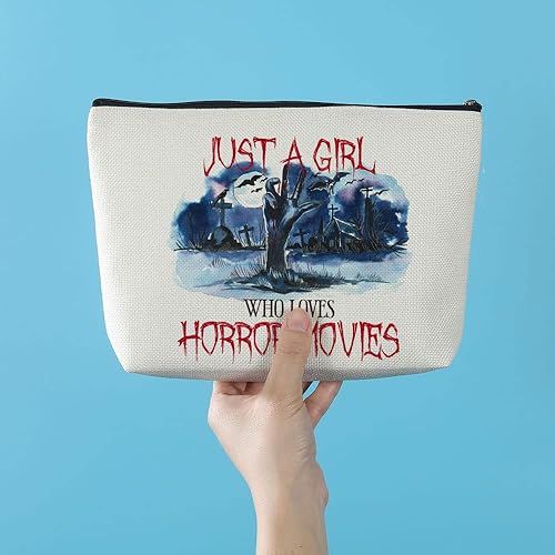 Miniatura 2 de Regalos de películas de terror, mercancía de película de terror, divertida bolsa de maquillaje para niñas, mujeres, sus amigas, hermanas, mejores