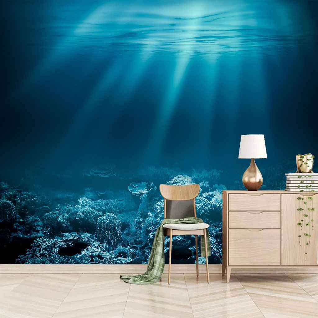Papier peint photo mer 200x140 cm poster mural 3D déco salon moderne