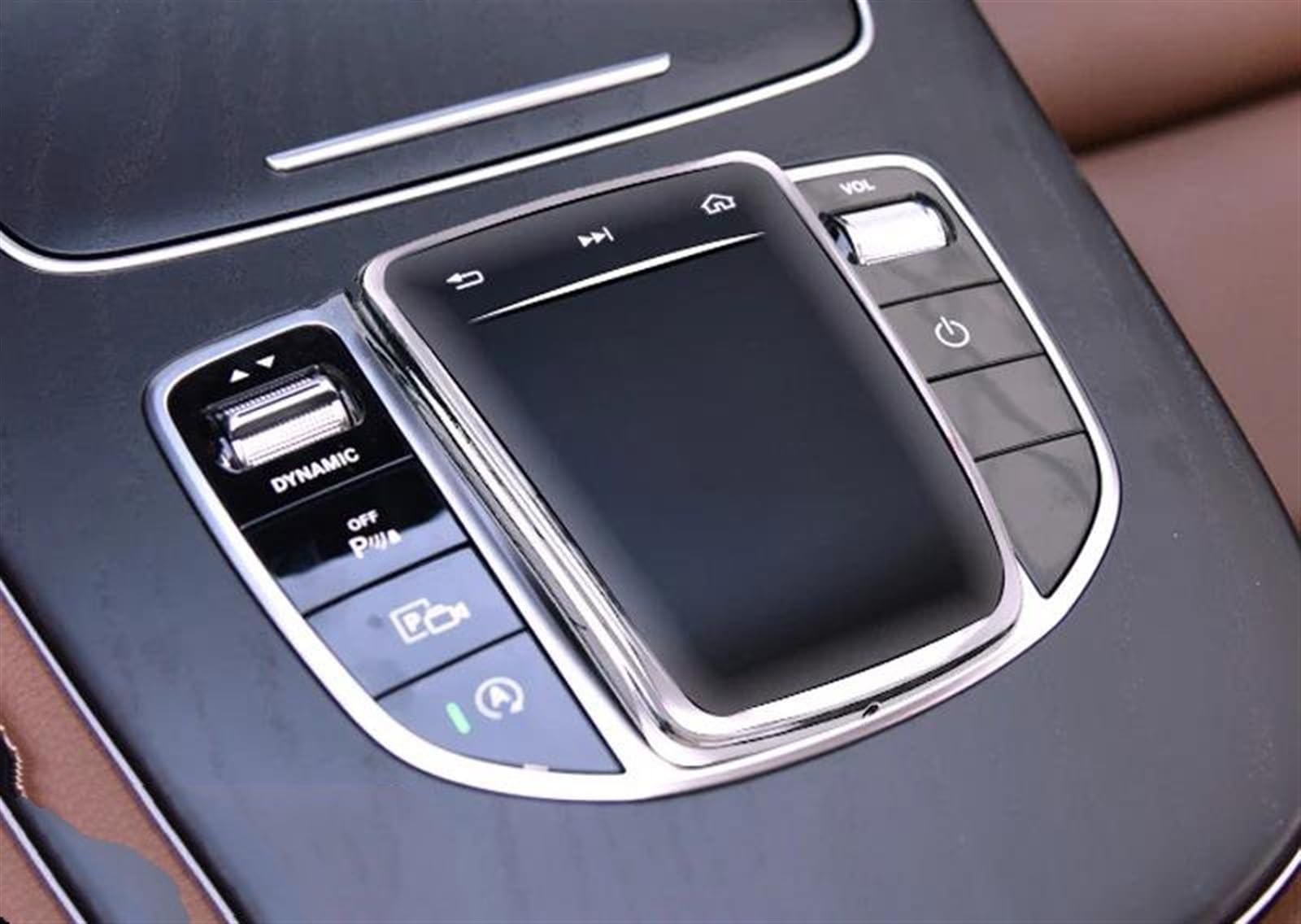 Qibbei Onecolor Car Center Control Multimedia Button Mouse Knob Protector Film Sticker For Benz C E Class W205 W213 Gls Glc X253 Stickers(Onecolor)