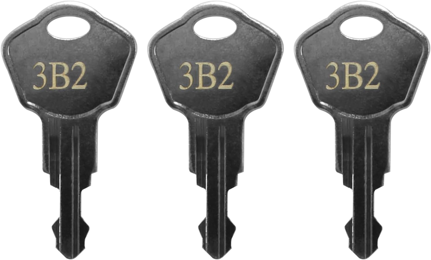 Sentry Safe Replacement Keys Model 1100-Codes 3A2 for Sentry Safe Key (Key 3B2)(3 Pcs)