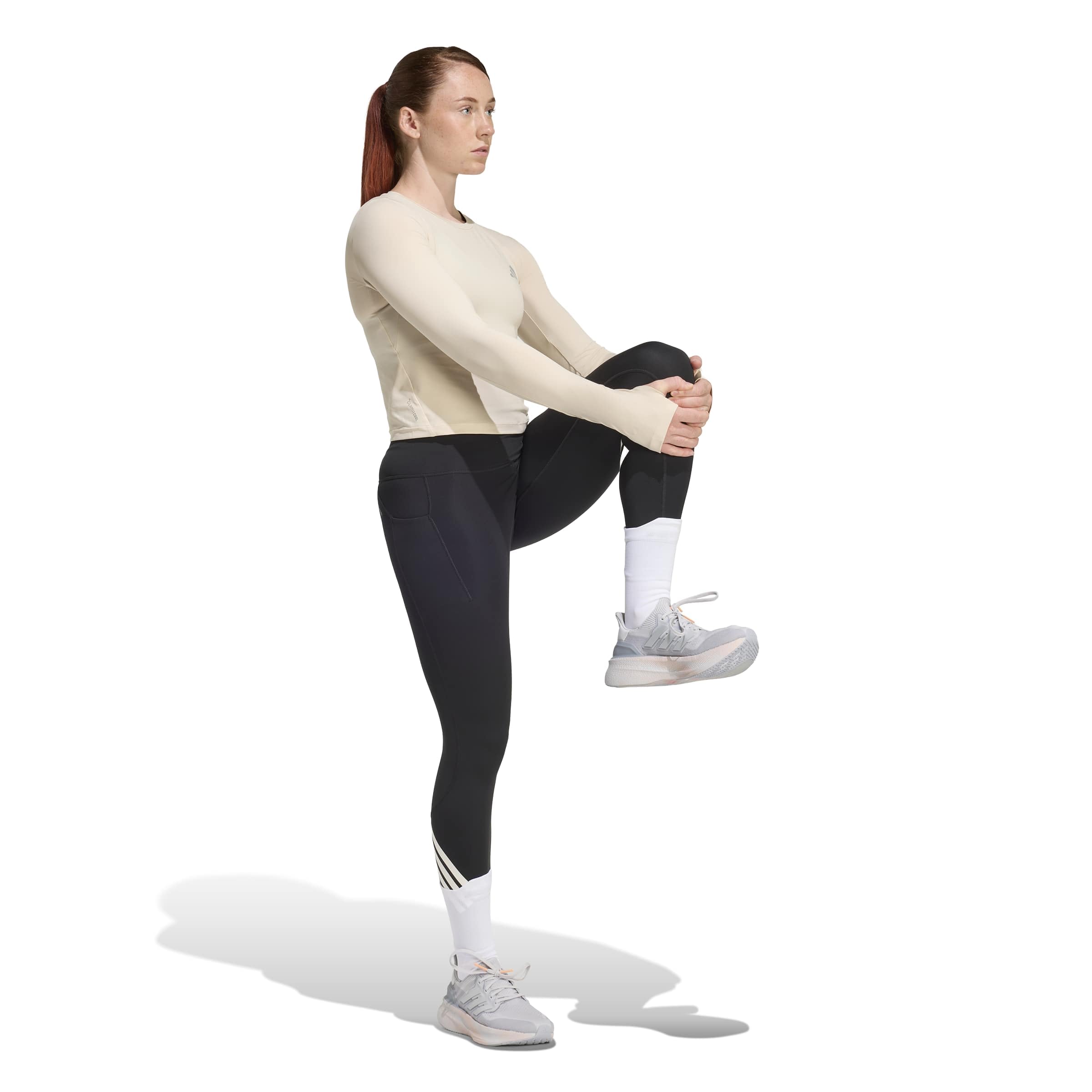 adidas Women's adi365 Climacool 3-Streifen Running Full Length Leggings