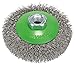 Produktbild Bosch Professional Kegelbürste, gewellter Draht, rostfrei, 0,35 mm, 100 mm, 12500 U/min, M 14, 2608622108