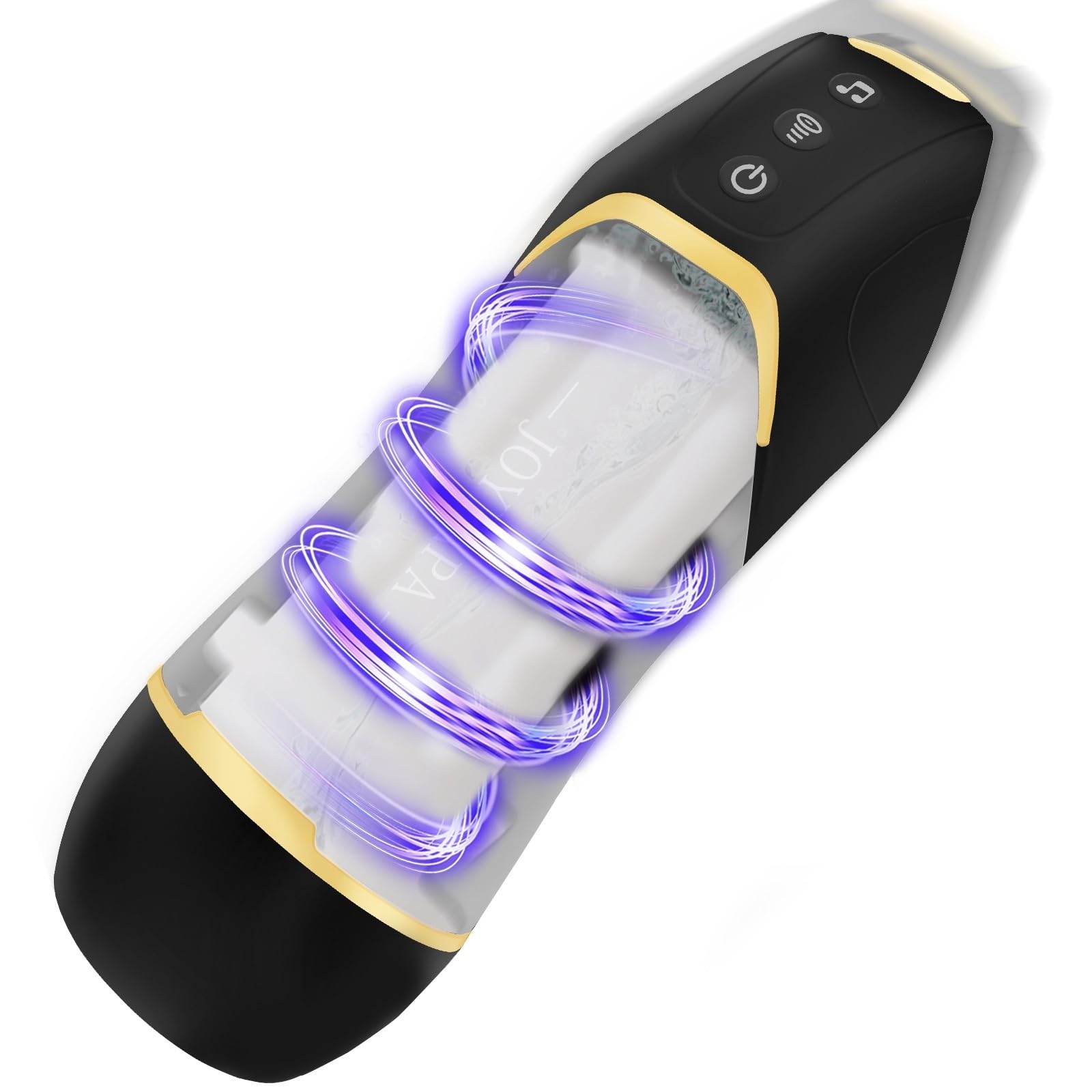 Masturbtore Uomo Automatico, con 10 modalità di vibrazione 3 frequenze del Sesso orale, 42° temperatura costante, Gemito Voice Stimolato Realistica 3D Sex Toysper Per Uomini