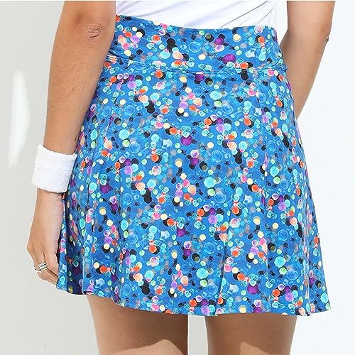 Dona Jo Ultimate Women's Active Performance Dri Fit Skirt - A-line Tennis and Golf Skort w/Shorts & Pockets for Sports - Image 5