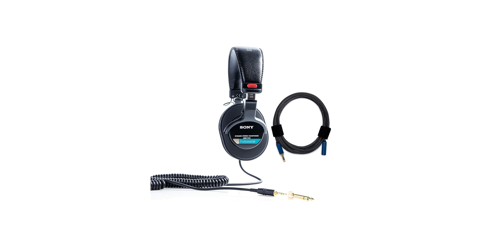 超美品 SONY ヘッドホン MDR-7506 Professional Sony Professional Studio Headphones Black MDR7506 - Best Buy