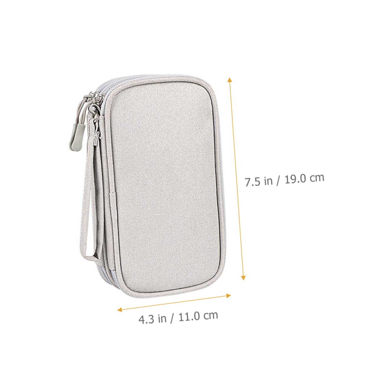 Hemobllo 3 Stücke Lagerung Tasche Zipper Design Und Zarte Kopfhörer Tasche Für Kabel Tasche