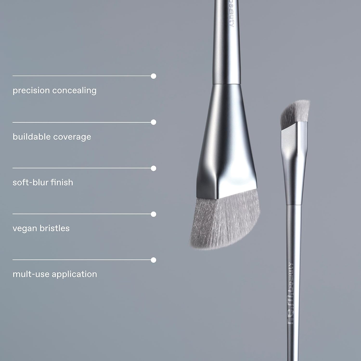 r.e.m. beauty by ariana grande Makeup Brush | Vegan Bristles for Seamless Coverage | Buildable, Soft-Blur Finish | Multi-Use for Liquid, Cream & Powder (Precision Concealer)